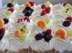 Kerstslagroomtaart rond 6 pers