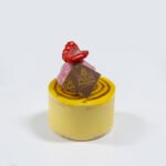 Gebak biscuit cassis mango