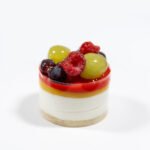 Gebak panna cotta mango